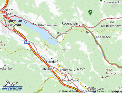 Mapa MICHELIN Glanz - ViaMichelin