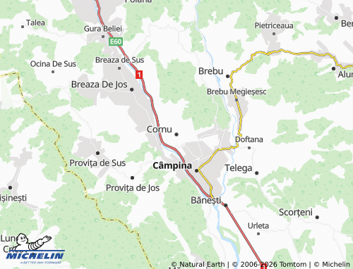 Carte MICHELIN Cornu - ViaMichelin