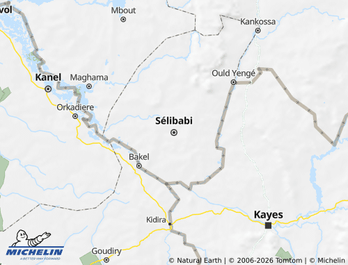 Mapa MICHELIN Guidimaka - ViaMichelin