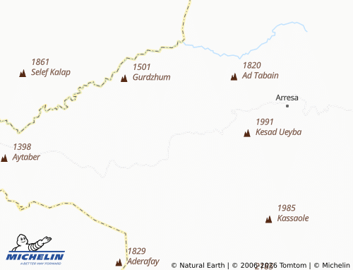 MICHELIN Keddus Mikael map - ViaMichelin