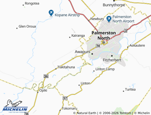Mapa MICHELIN Longburn - ViaMichelin