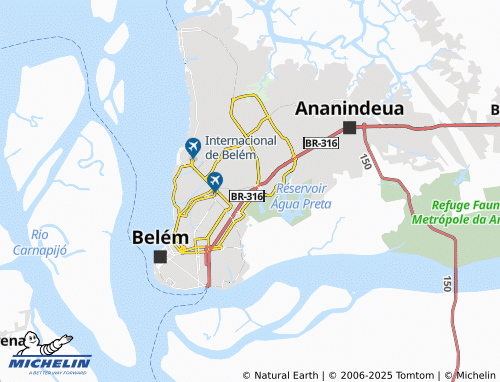 MICHELIN Castanheira map - ViaMichelin
