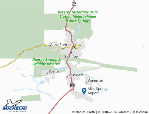 MICHELIN Mount Johns map - ViaMichelin