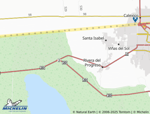 Mappa MICHELIN Colonia Sonora - ViaMichelin