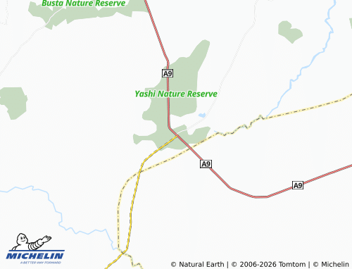 Mappa MICHELIN Yashi - ViaMichelin