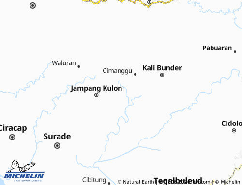 MICHELIN Boregah Indah map - ViaMichelin
