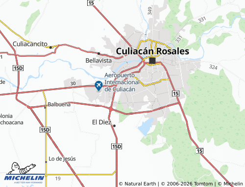 Mapa MICHELIN Paseo del Rey - ViaMichelin