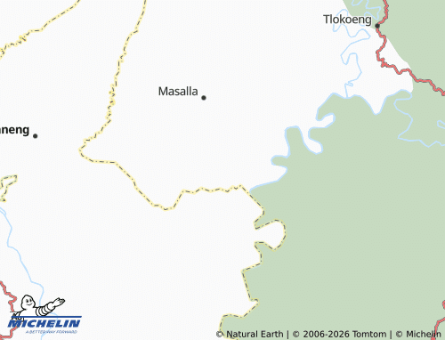 MICHELIN-Landkarte Taung - ViaMichelin