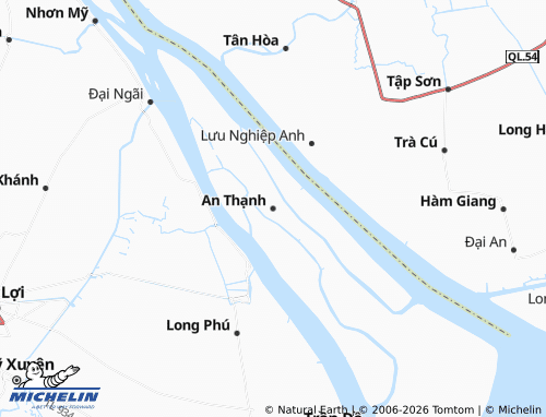 MICHELIN-Landkarte Cù Lao Dung - ViaMichelin
