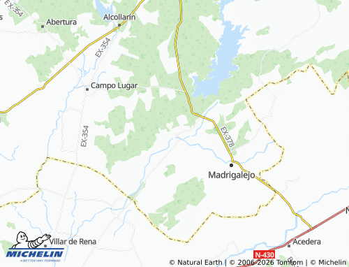 MICHELIN Fernando V map - ViaMichelin