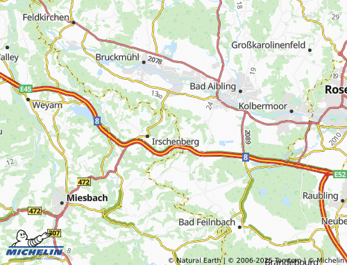 MICHELIN Oed map - ViaMichelin