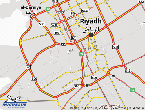 MICHELIN Al Nasiriyah Dist map - ViaMichelin