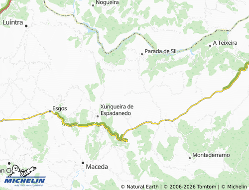 MICHELIN-Landkarte Paradellas - ViaMichelin