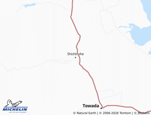 Mappa MICHELIN Shichinohe - ViaMichelin