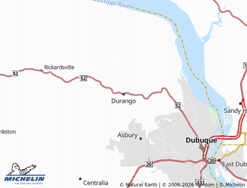 Carte MICHELIN Durango - ViaMichelin