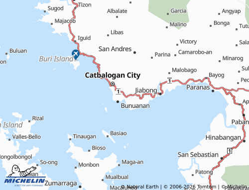 MICHELIN Ibol map - ViaMichelin