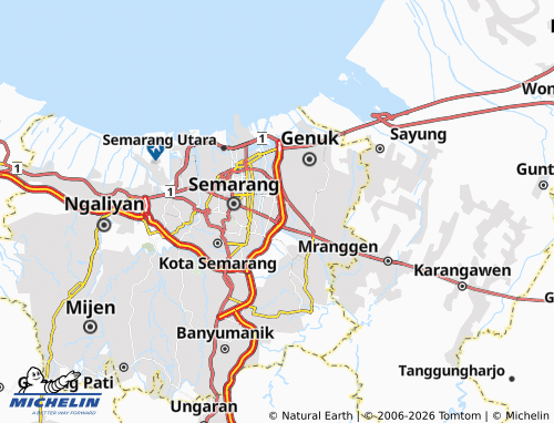 MICHELIN Gayamsari map - ViaMichelin