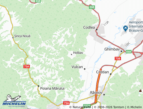 Mapa MICHELIN Holbav - ViaMichelin