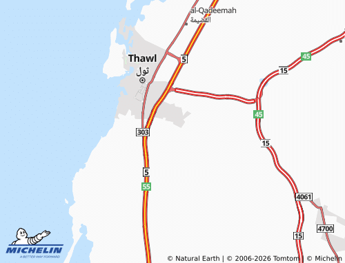 MICHELIN-Landkarte almarj - ViaMichelin