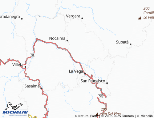 MICHELIN La Cabaña map - ViaMichelin