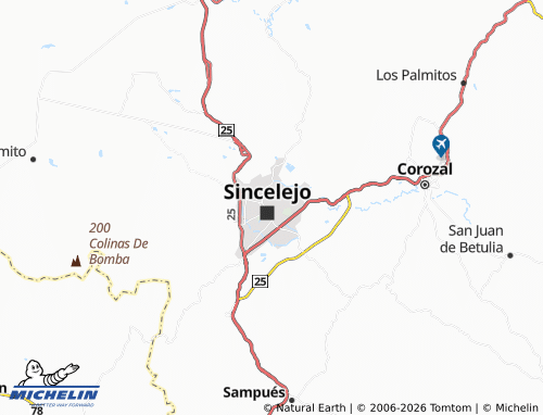 Mapa MICHELIN Centro - ViaMichelin