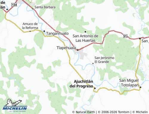 MICHELIN La Deportiva map - ViaMichelin