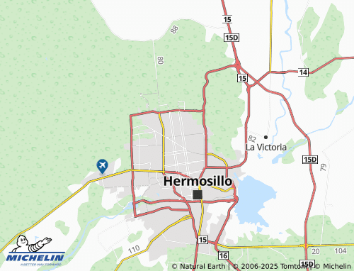 MICHELIN Residencial Arizona map - ViaMichelin