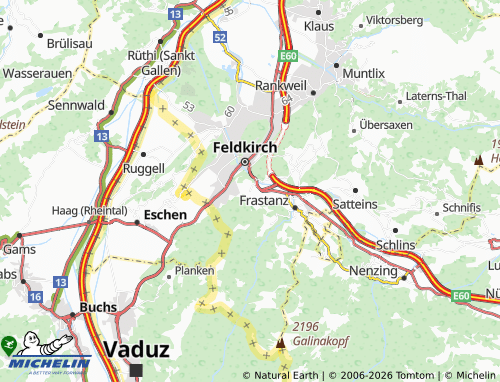 Mappa MICHELIN Fellengatter - ViaMichelin
