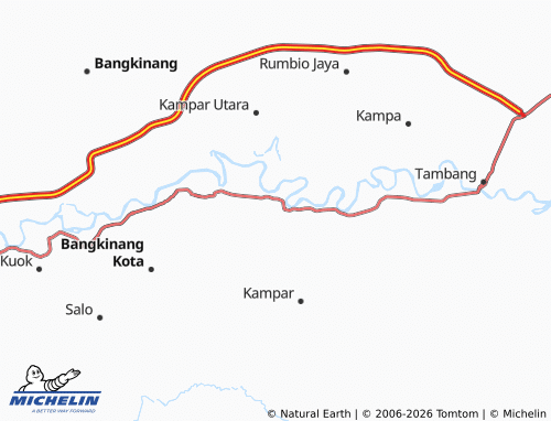 Mapa MICHELIN Bukit Ranah - ViaMichelin