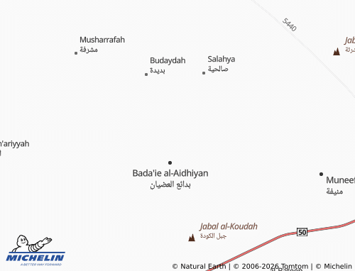 MICHELIN-Landkarte al-Aizdihar - ViaMichelin