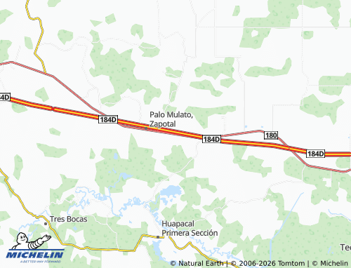 Mappa MICHELIN Zapotal Quinta Sección - ViaMichelin