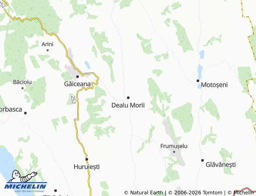 Mappa MICHELIN Dealu Morii - ViaMichelin