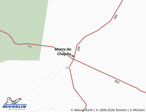 MICHELIN Morro do Chapéu map - ViaMichelin