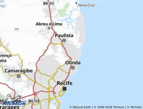 Mappa MICHELIN Frangoso - ViaMichelin