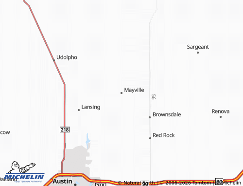 Carte MICHELIN Mayville - ViaMichelin