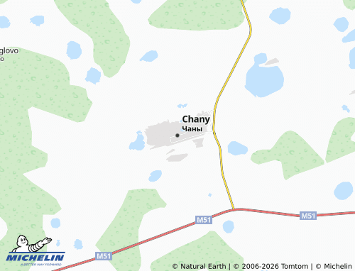 MICHELIN-Landkarte Chany - ViaMichelin