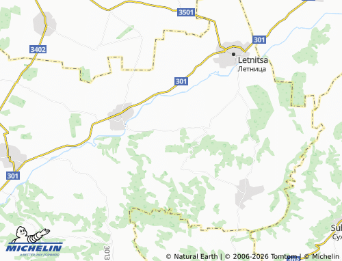 Mapa MICHELIN Chavdartsi - ViaMichelin