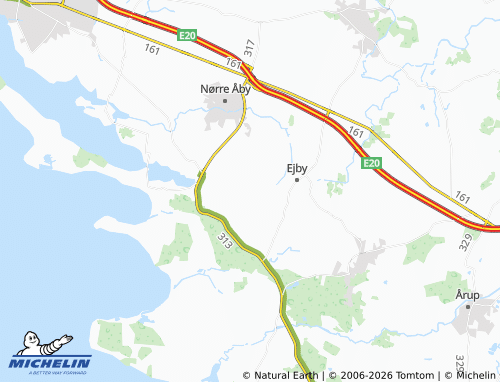 Mapa MICHELIN Balslev - ViaMichelin