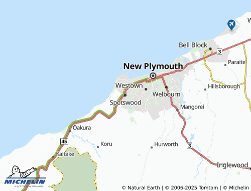 MICHELIN Spotswood map - ViaMichelin