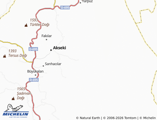 MICHELIN Çimiköy map - ViaMichelin