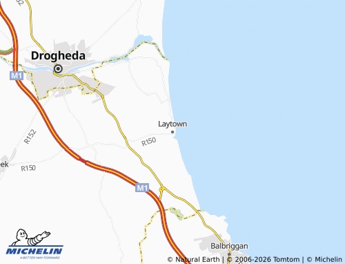 Mapa MICHELIN Laytown - ViaMichelin