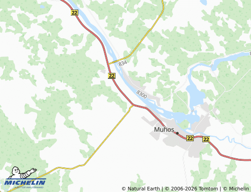Carte MICHELIN Soso - ViaMichelin