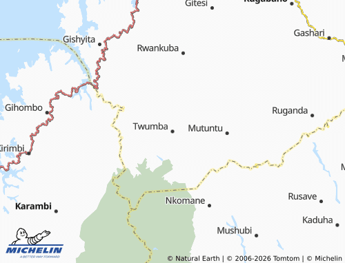 MICHELIN-Landkarte Twumba - ViaMichelin