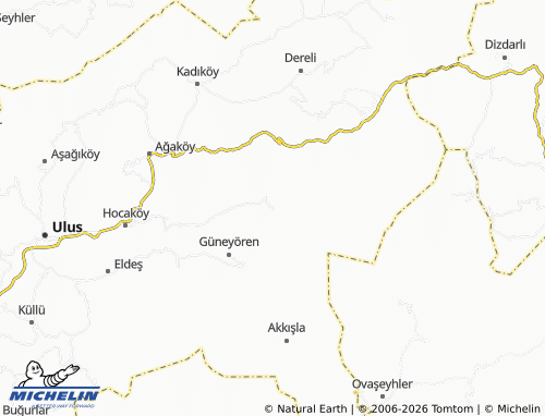 Mappa MICHELIN Yeniköy - ViaMichelin