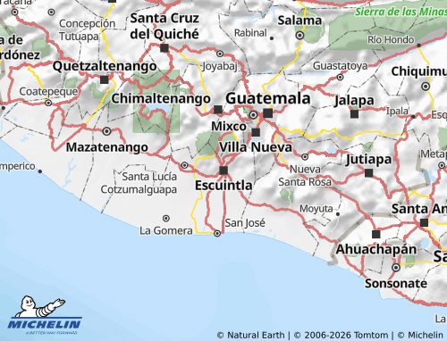 Carte MICHELIN Escuintla - ViaMichelin