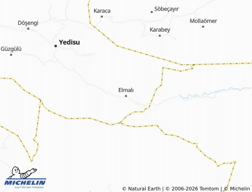 MICHELIN Elmalı map - ViaMichelin