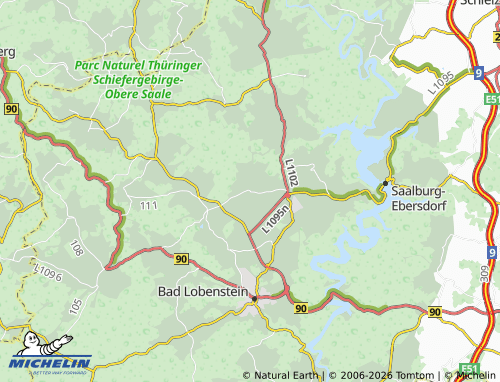 Mappa MICHELIN Friesau - ViaMichelin