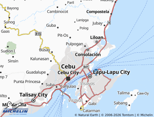 Mappa MICHELIN Tingub - ViaMichelin