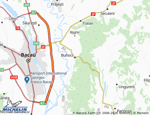 Carte MICHELIN Buhoci - ViaMichelin
