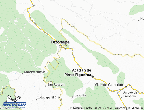 Carte MICHELIN Del Aguacate - ViaMichelin